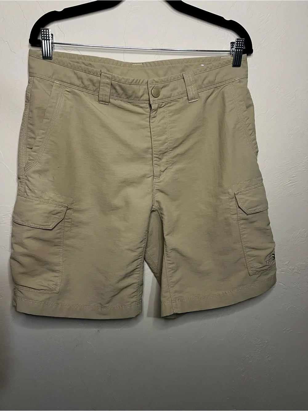 The North Face Paramount Tan Cargo Hiking Outdoor Performance Shorts